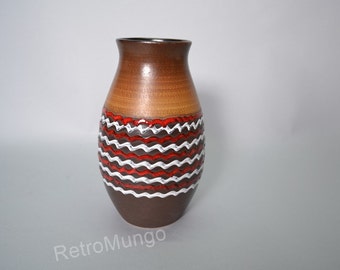West German pottery vase by Dümler & Breiden 113 25