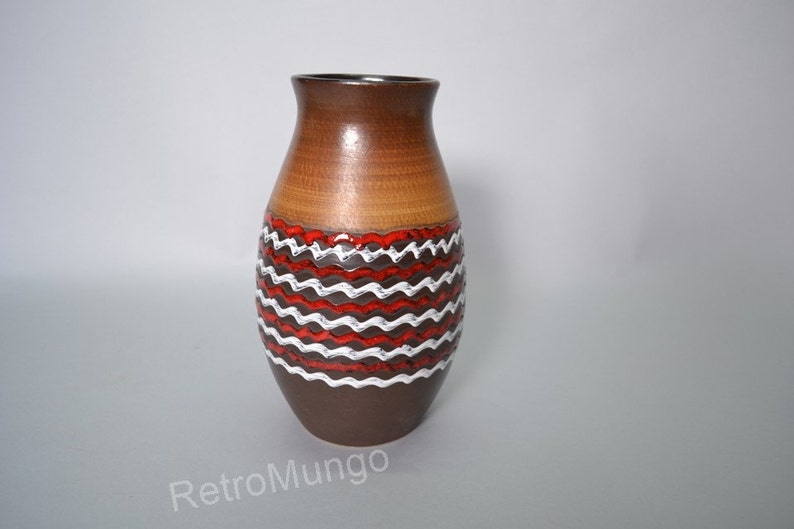 West German pottery vase by D\u00fcmler /& Breiden 113 25