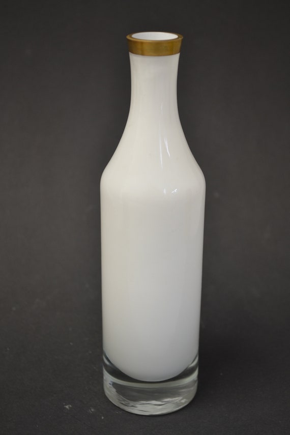 ドイツ ビンテージ ガラス一輪挿し ミッドセンチュリー