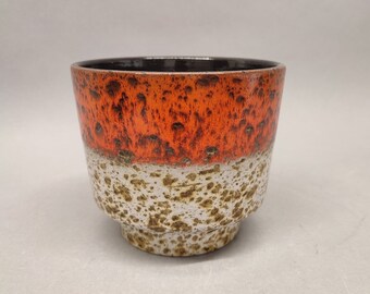 Beautiful Marei Keramik planter  Fat Lava  12/2  - WGP Vintage retro
