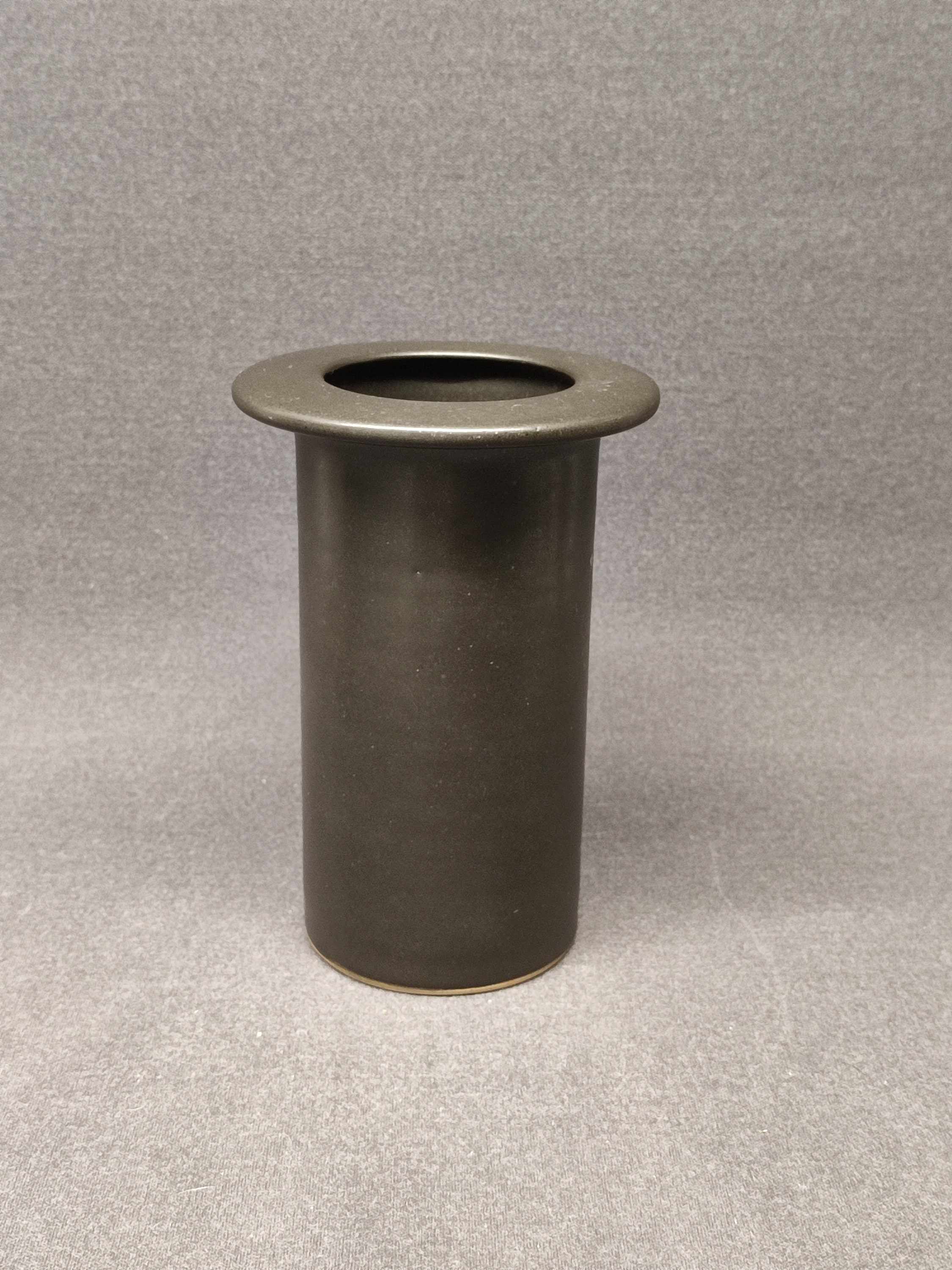 Studio ceramic vase signed A
