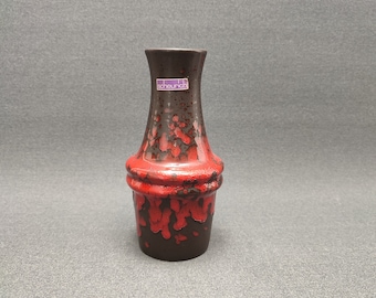 Scheurich West German Pottery Vase 209-18 - WGP Retro Vintage Fat