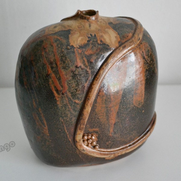 Atemberaubende entwickelt Studio Keramik Vase - signiert