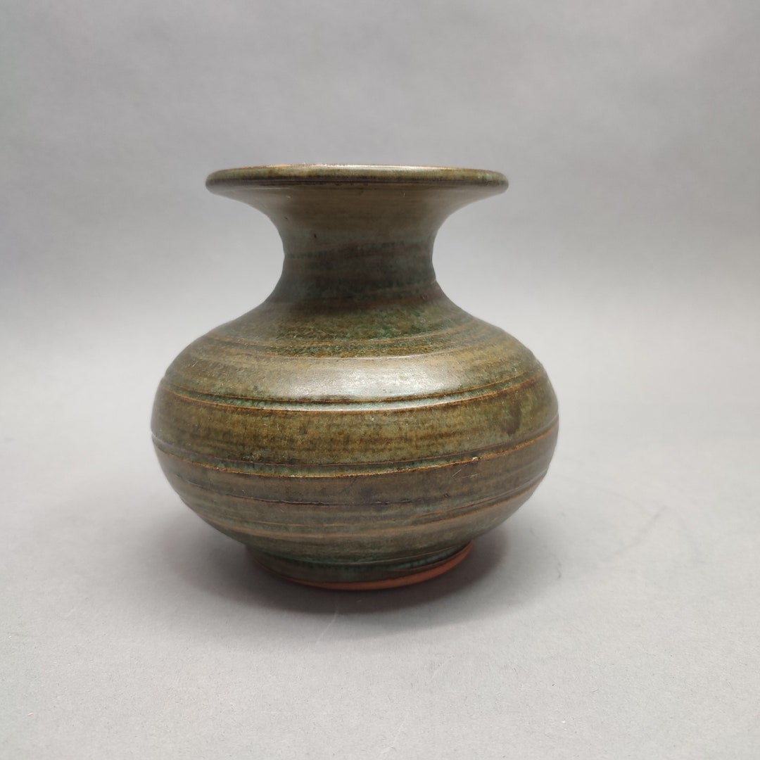 ドイツ陶器の花瓶 作者不明 - WGP ヴィンテージ レトロ - Etsy 日本