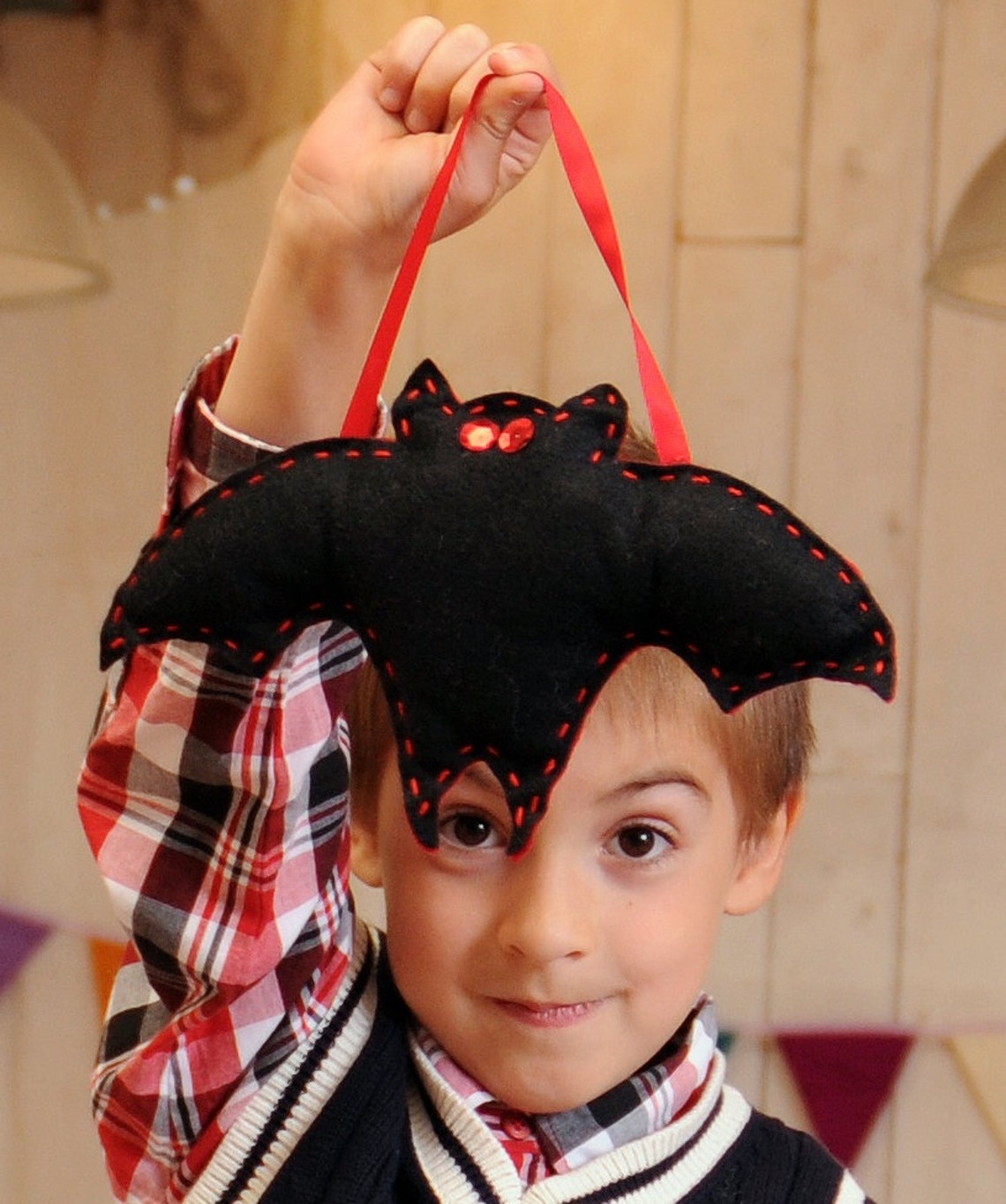 SALE Batty Bat Felt Sewing Kit in Black Etsy