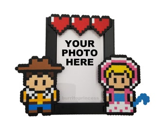 Woody and Bo Peep Picture Frame - Toy Story Wedding Gift - Toy Story Anniversary Gift - Toy Story Valentine's Day Gift - Birthday Present