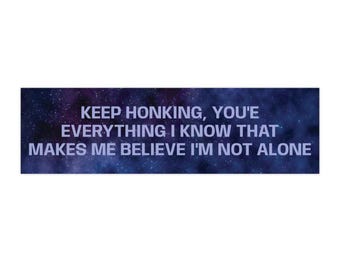 Michelle Branch Everywhere Bumper Sticker - Nostalgic Y2K Lyrics Bumper Sticker