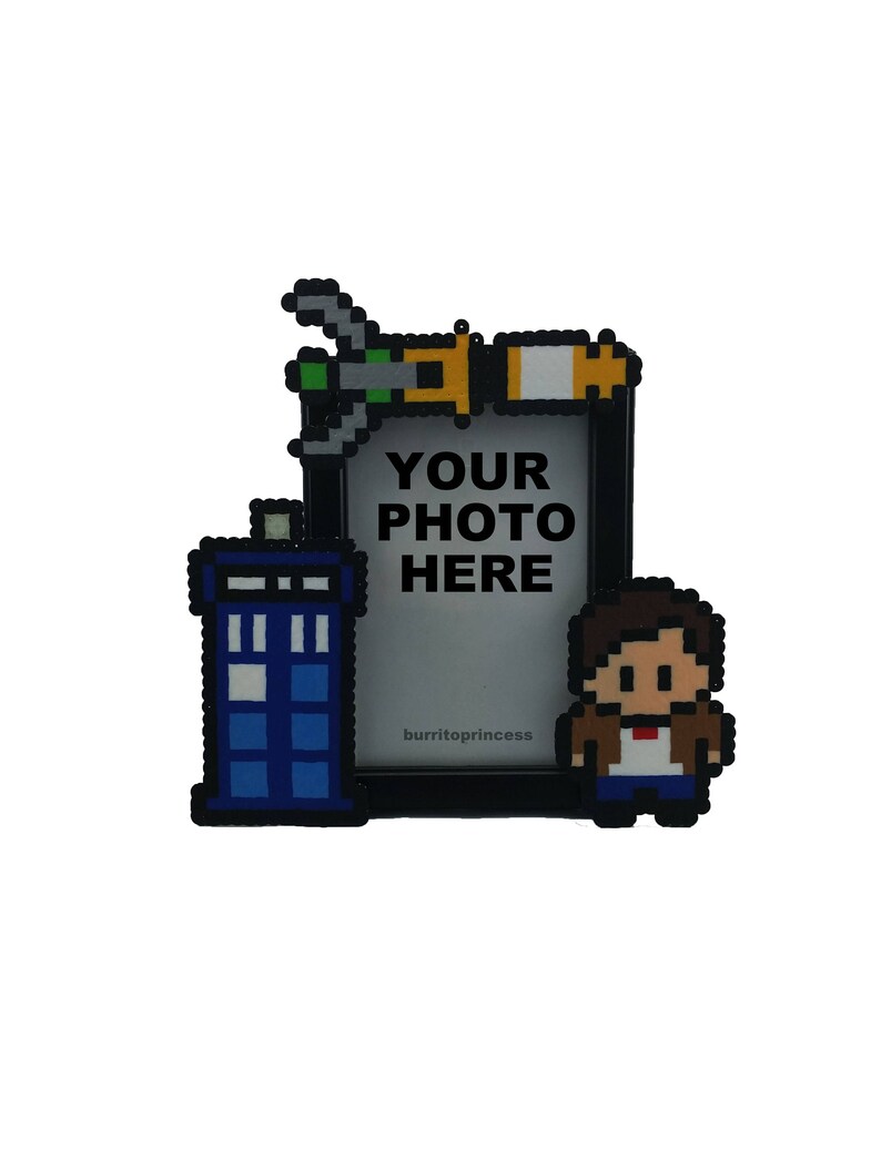 Doctor Who Picture Frame Doctor Who Photo Frame Doctor Who Etsy