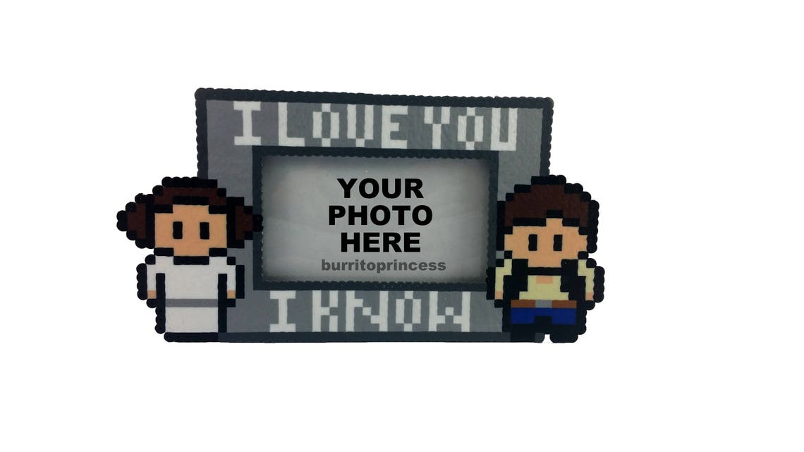 Picture Frame Star Wars Couples Picture Frame Nerdy Etsy UK