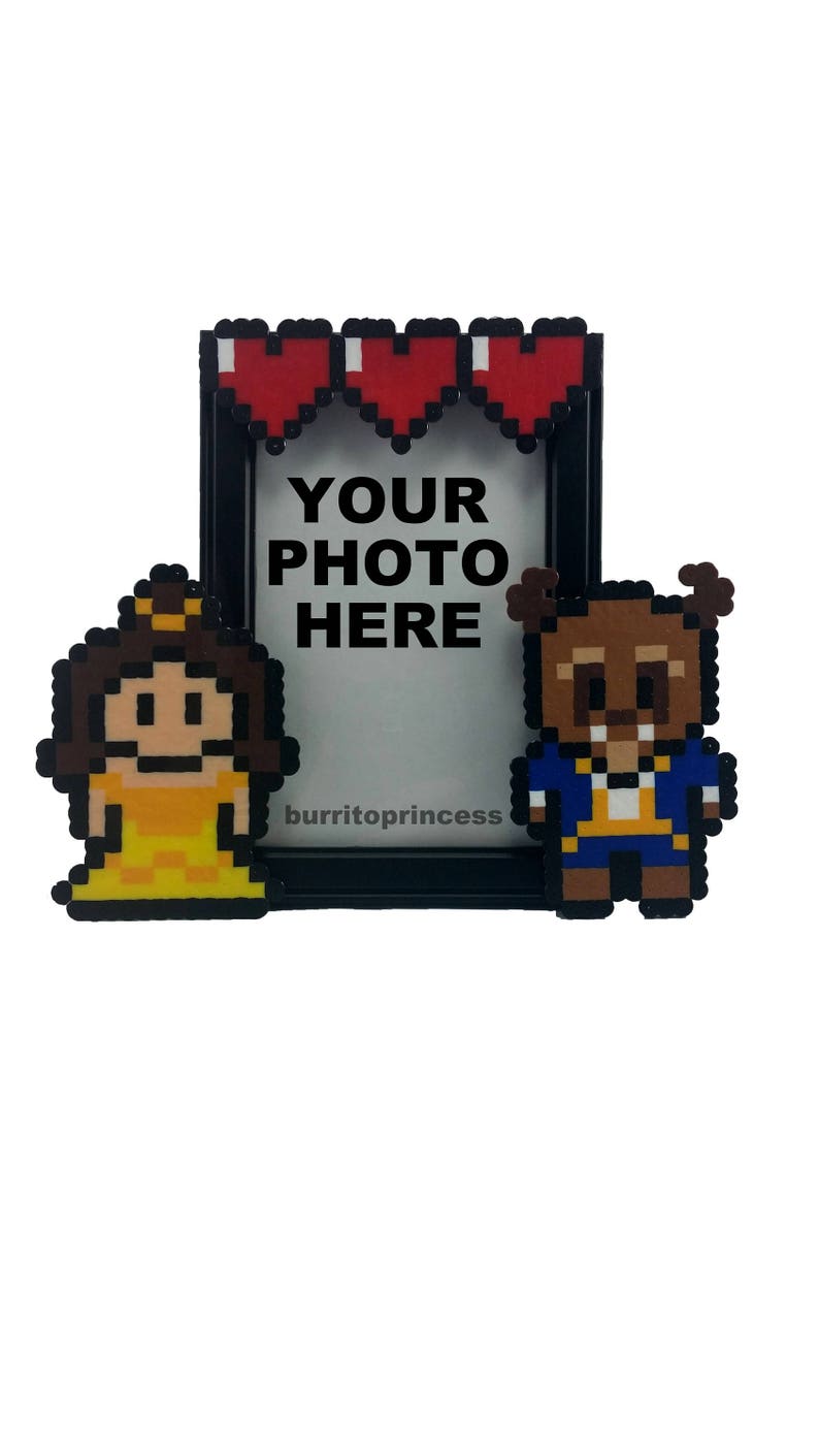 Birthday Beauty and the Beast Valentine/'s Day Gift Beauty and the Beast Wedding Gift Beauty and the Beast Picture Frame Anniversary