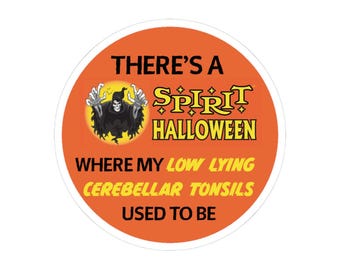 Chiari Malformation Sticker - Low Lying Cerebellar Tonsils Sticker