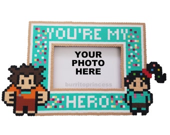 Wreck It Ralph Picture Frame - Wreck It Ralph Photo Frame - Regalo del Día del Padre de Disney - Regalo personalizado del Día del Padre - Regalos para papá