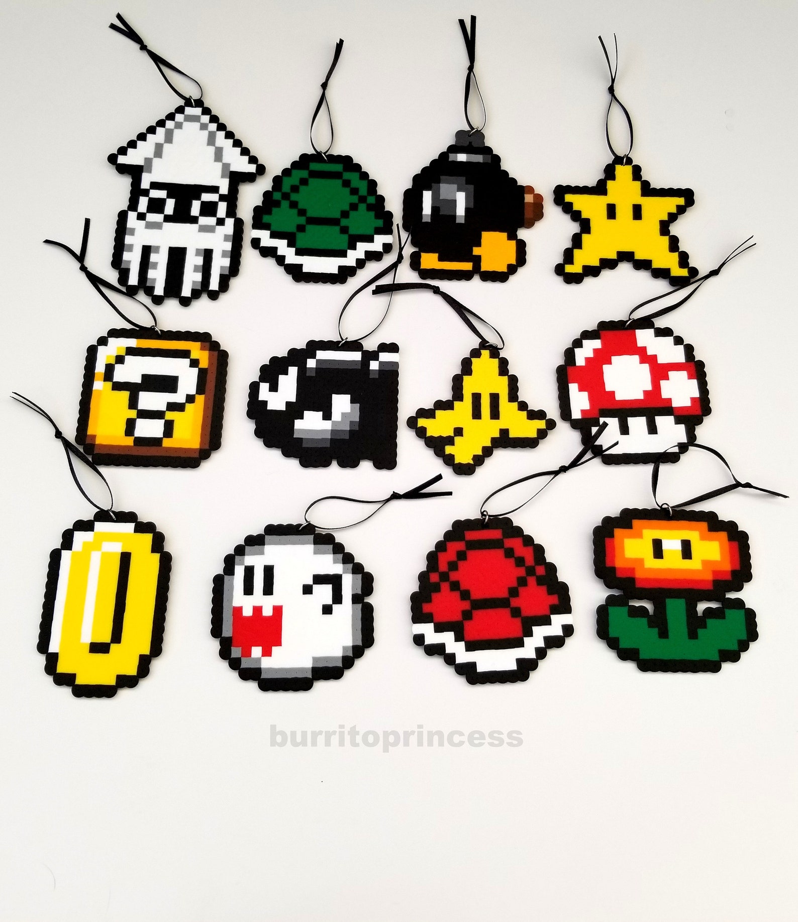 Mario Kart Video Game Item Christmas Ornament Video Game Etsy Canada