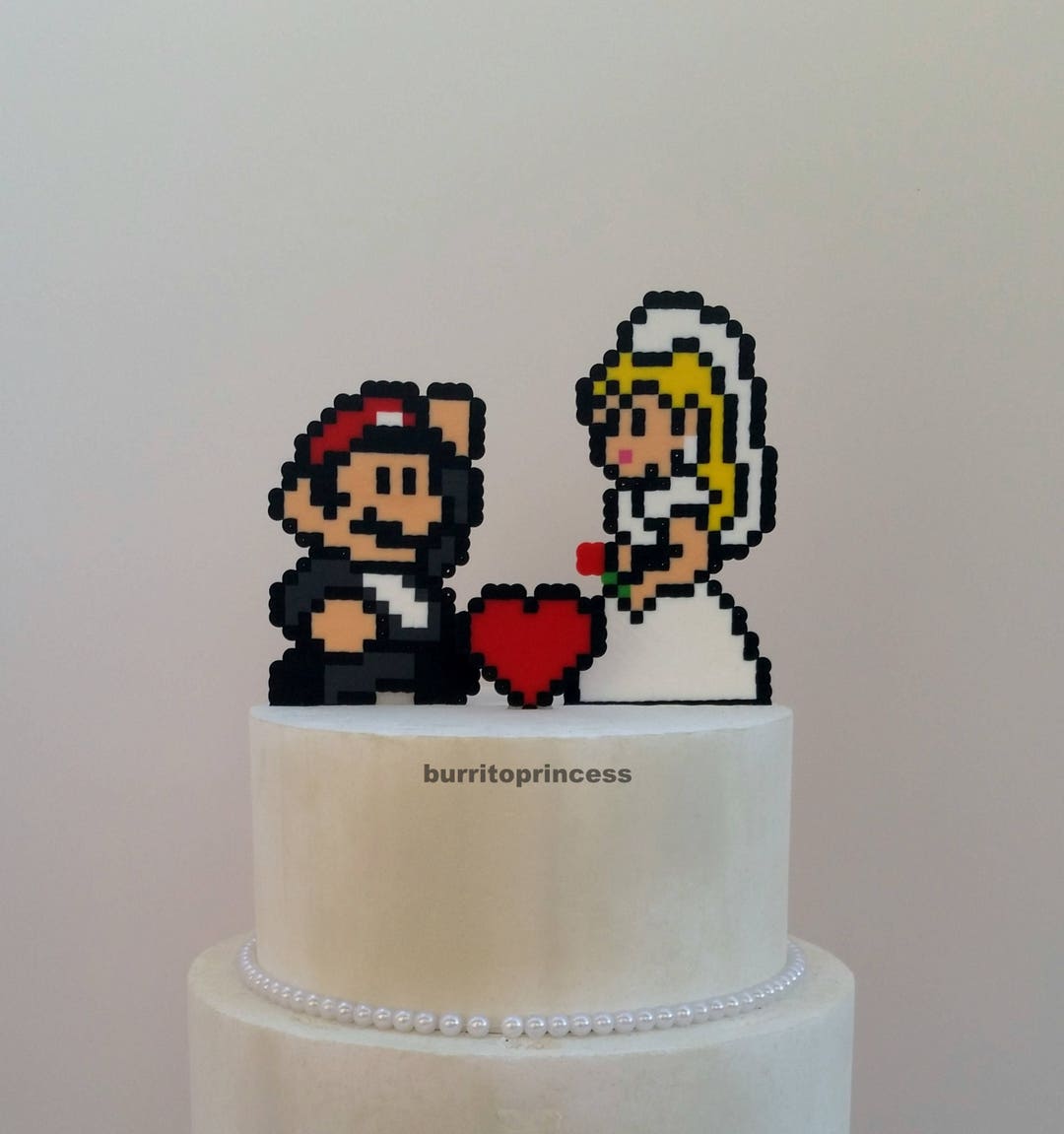 Princess Peach Cake Topper Princess Daisy Cake Topper Mario 