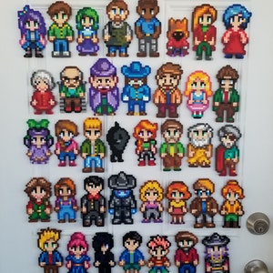 Stardew Valley Video Game Character Decorative Magnets