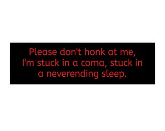 Senses Fail Bumper Sticker - Nostalgic Elder Emo Band Lyrics Bumper Sticker