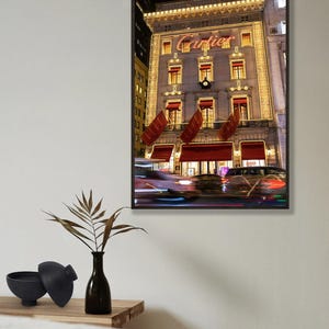 Cartier Store 5th Avenue New York City Christmas | Photograph, Colorful, Street Art, Architecture, Print, Wall Art, Home Decor for Bedroom image 3