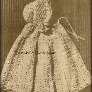 Crochet HOODED Baby CAPE Vintage Crochet Pattern - Circa 1930s  Hooded CARRYING Cape / Heirloom - Christening - Special Occasion