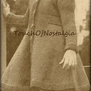 Mädchen PRINCESS COAT/Beret Strickmuster Flared Style Charmante Puffärmel Weit Ausgestellter Rock Baskenmütze Hut Large Gauge Besondere Anlässe