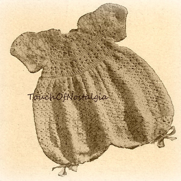 Crochet Baby ROMPER Vintage Crochet Pattern  - Adorable LACY ROMPER Lacy Crochet  / So Adorable