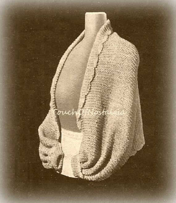 LACY Jackets Crochet Patterns 3 Styles  Lacy EDWARDIAN Jackets Dressing Jacket  FRILLY Ruffles Lacy Borders Bell Sleeves