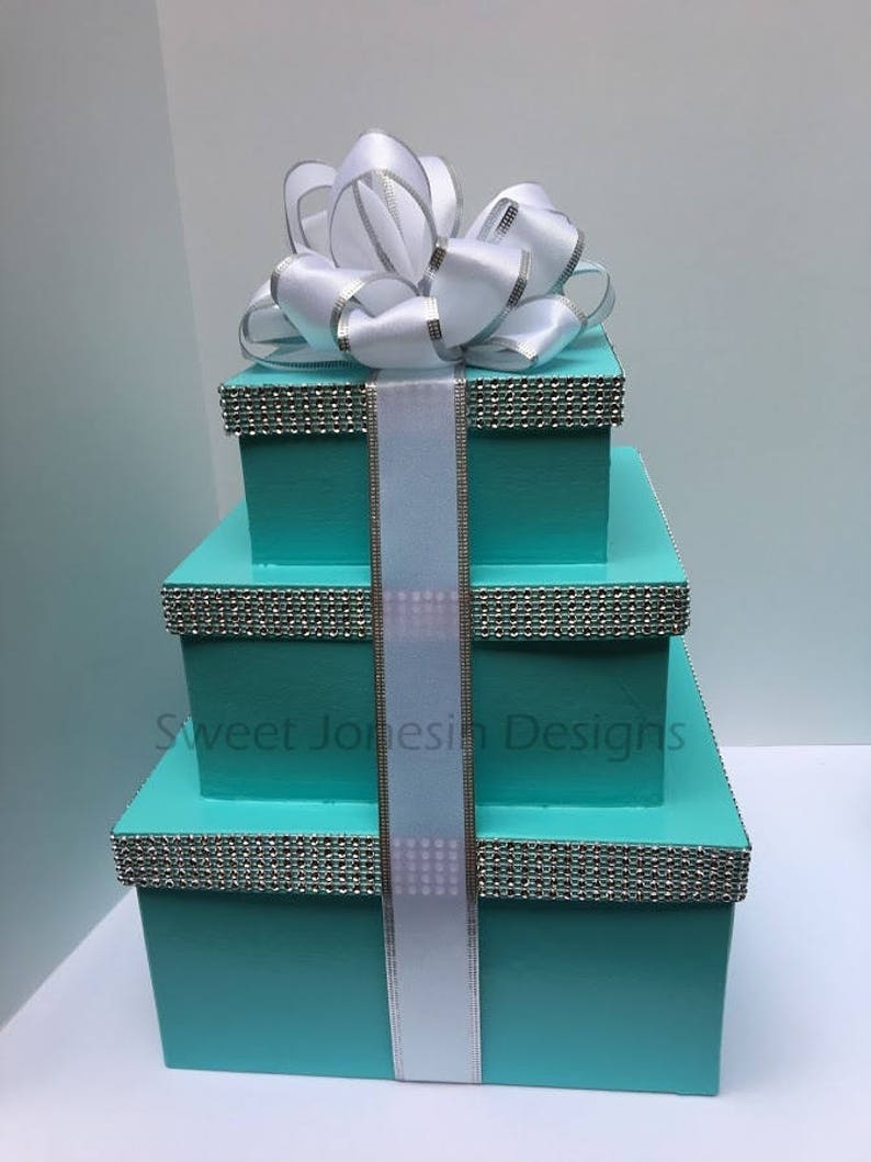 Aqua Blue Boxes Robin Egg Blue Gift BoxCenterpiece Boxes Etsy