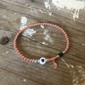 Hou van je naar de maan en terug gerolde armband sierlijke Pave sieraden Rose gouden armbanden