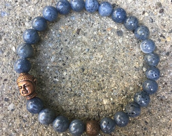 8mm buddha mens bracelet yoga jewelry beaded mens bracelets