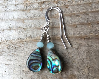 Abalone earrings