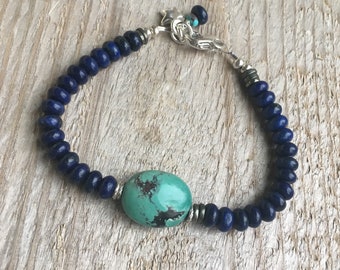 Mystic bracelet turquoise lapis