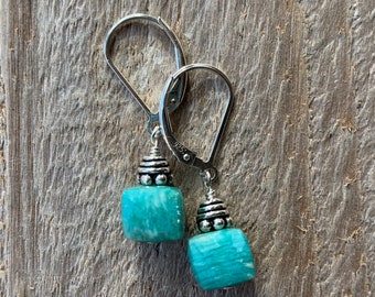 Amazonite earrings