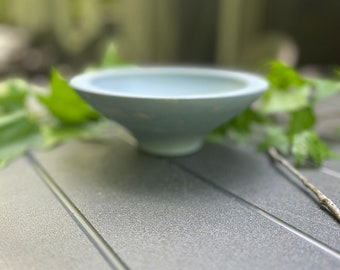 Painted Wooden Bowl