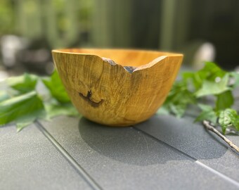 Natural Edge Wooden Bowl