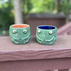 Frog cup