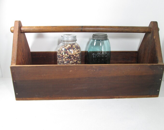 Rustic Wood Carpenters Tool Box Wedding Display Etsy