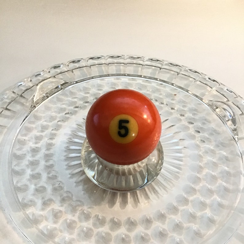 Vintage Pool Balls, Billiard Balls, 1 8 Pick Your Number #5 Ball