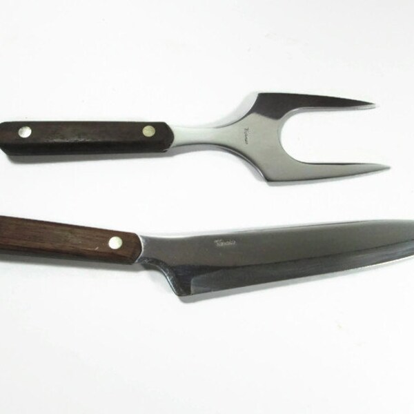 Meat Carving Set Etsy