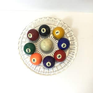 Vintage Pool Balls, Billiard Balls, 1 - 8 Pick Your Number PB5