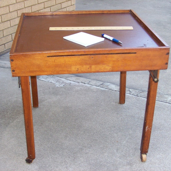 Vintage Childs Folding Table