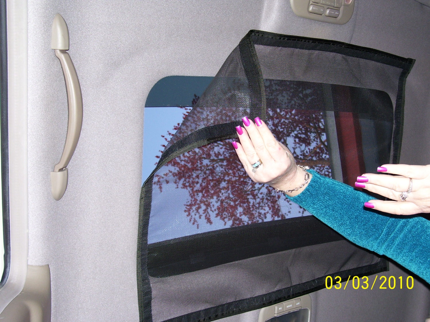 Sunroof Bug Screen Guard Prevents Bugs, and Leaves From Entering the