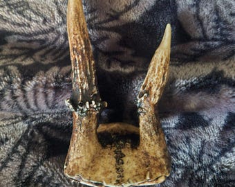 Double Antler Hairclip