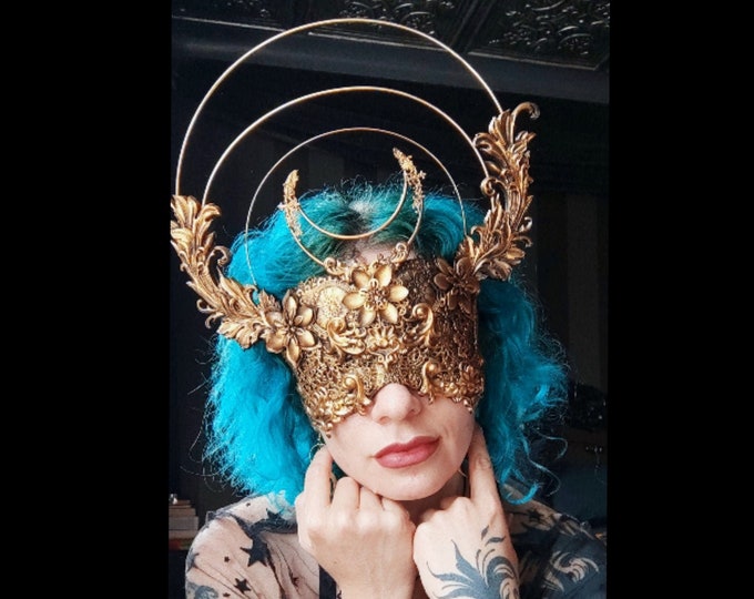 Emperor Moth Blind Mask - Made To Order