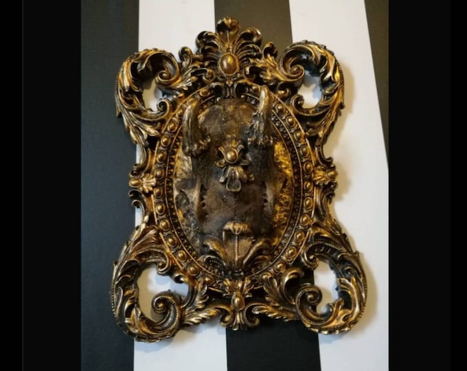 Deer Skull Wall Plaque