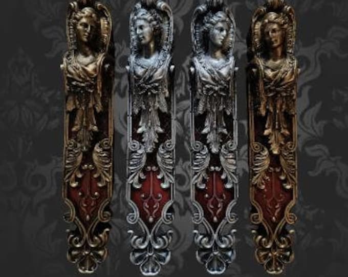 Nouveau wall plaque