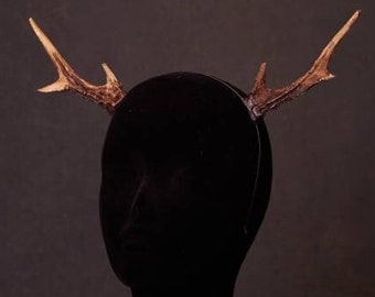 Medium Deer Antlers Headband