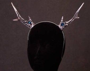 Crystal Deer Antlers Medium