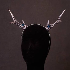 Crystal Deer Antlers Medium