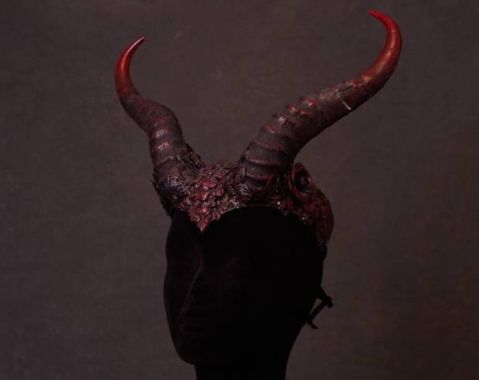 COLOUR OPTIONS Succubus Horn Headdress