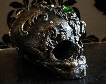 Ornate Filigree Skull Home Decor