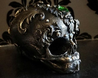 Ornate Filigree Skull Home Decor